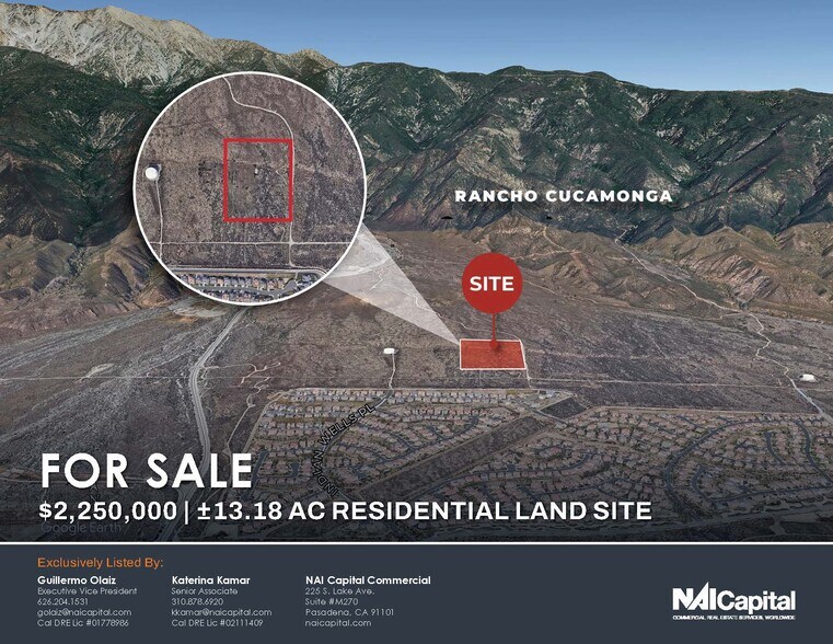 Primary Photo Of Indian Wells Pl, Rancho Cucamonga Land For Sale