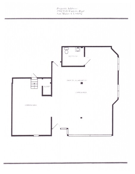 More Photos Of 1502 S El Camino Real, San Mateo Storefront Retail Office For Lease