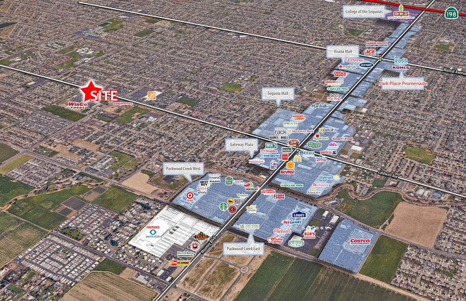 More Photos Of 3927 W Caldwell Ave, Visalia Freestanding For Lease