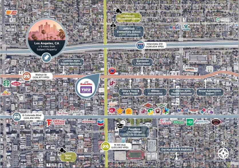 More Photos Of 1373-1393 E Walnut St, Pasadena Auto Repair For Sale