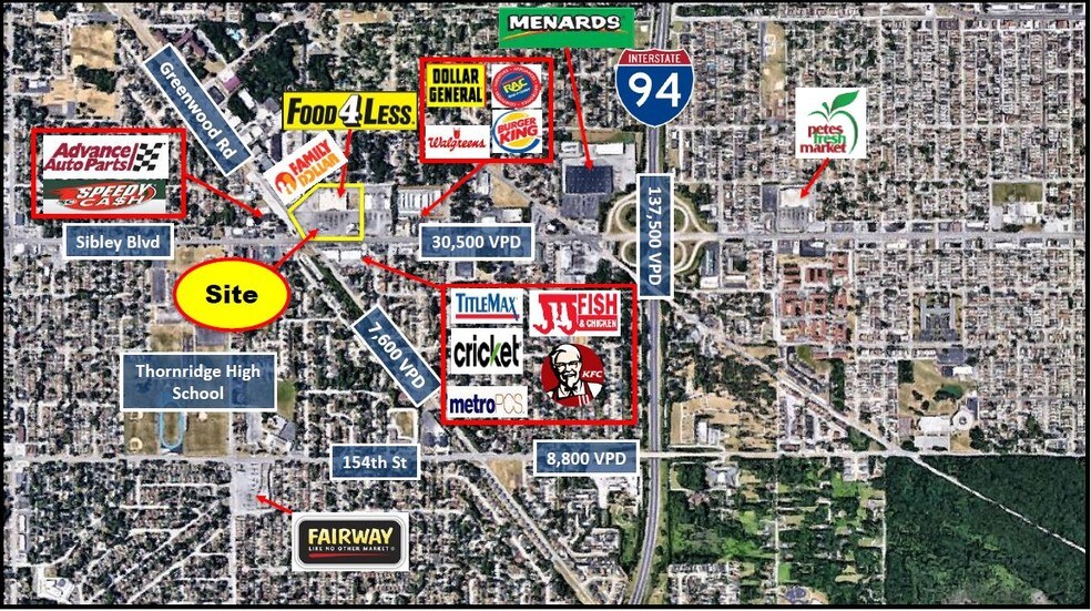 Primary Photo Of NEC Sibley Blvd & Greenwood Rd, Dolton Land For Sale