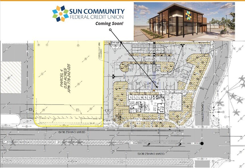 More Photos Of 52282 Cesar Chavez St, Coachella Land For Lease