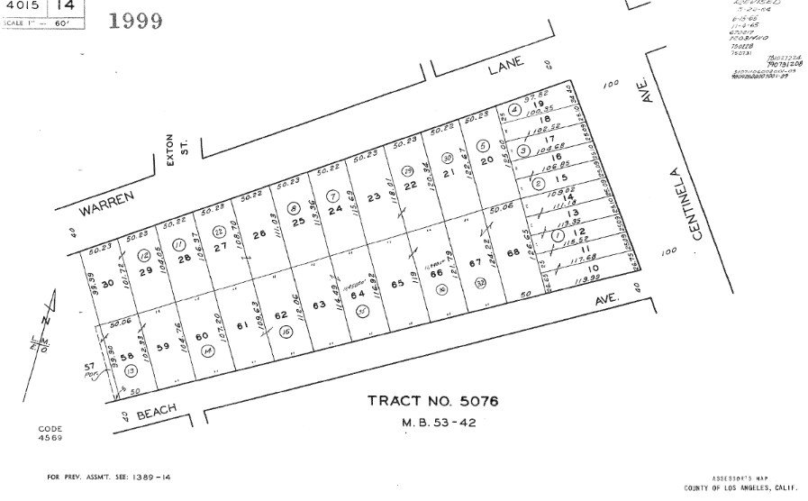 Primary Photo Of 434 Warren Ln, Inglewood Land For Sale