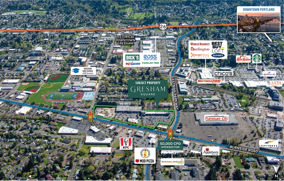 More Photos Of 40-360 NW Burnside Rd, Gresham Freestanding For Sale