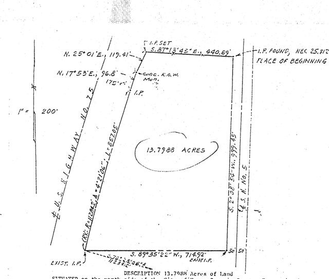 More Photos Of SEQ of I-75 & Ponderosa, Howe Land For Sale