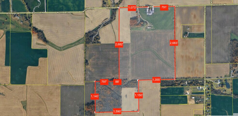 More Photos Of 1499 W Division Rd, Franklin Land For Sale