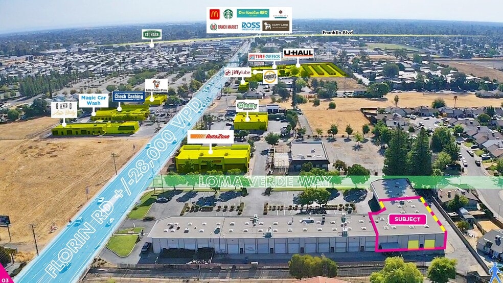 More Photos Of 2700 Florin Rd, Sacramento Service For Lease