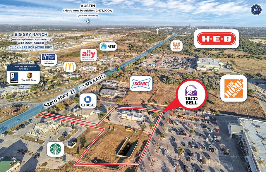 More Photos Of 230 E Hwy 290, Dripping Springs Fast Food For Sale