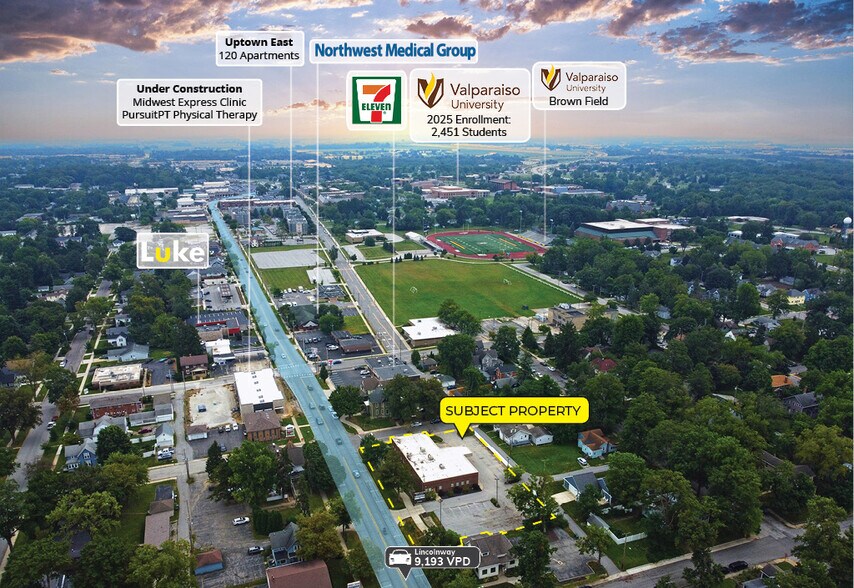 More Photos Of 606 E Lincolnway, Valparaiso Office For Sale