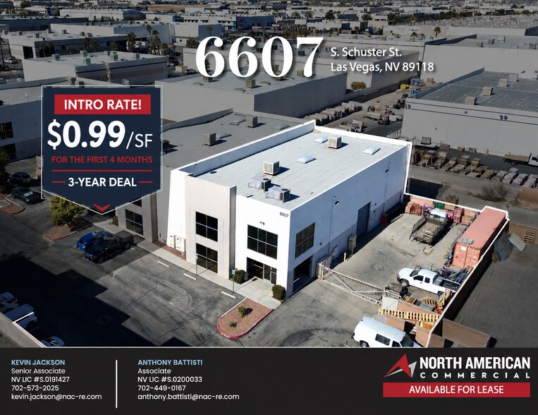 Primary Photo Of 6607 Schuster St, Las Vegas Warehouse For Lease