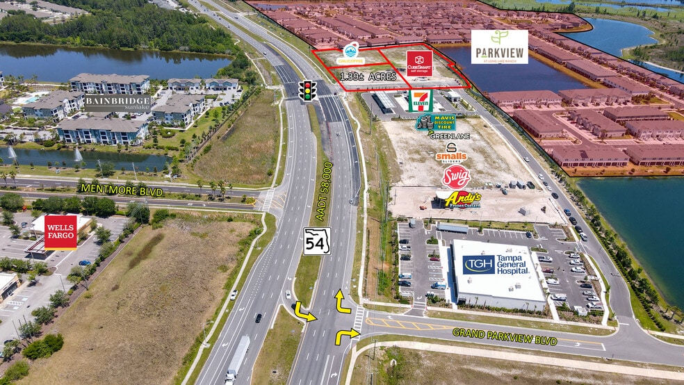 More Photos Of Sunlake Blvd @ SR 54, Lutz Land For Sale