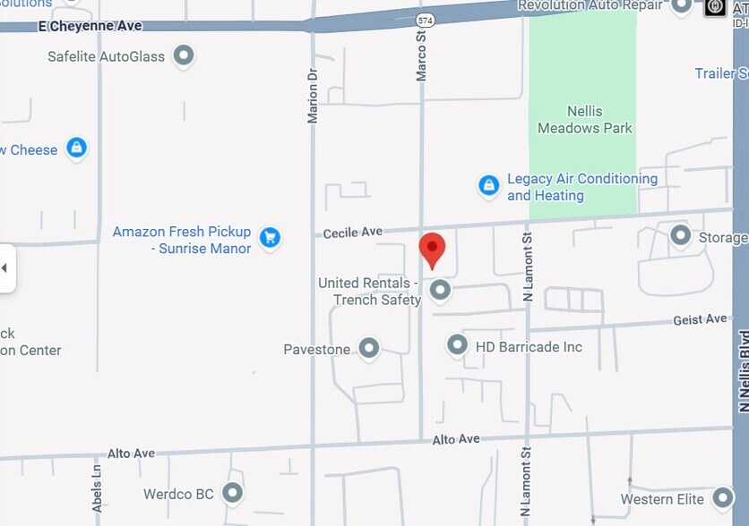 More Photos Of 2952 Marco St, Las Vegas Warehouse For Lease