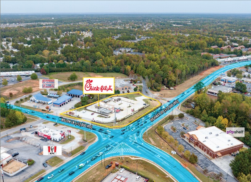 More Photos Of 50 Willow Ln, McDonough Fast Food For Sale