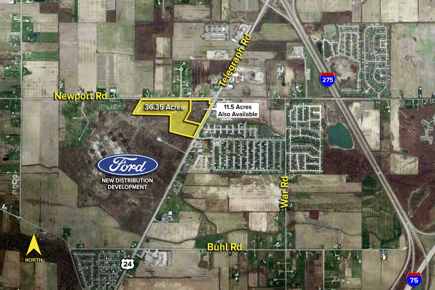 More Photos Of 800 E Newport Rd, Newport Land For Lease