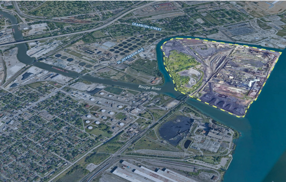Primary Photo Of 1400 Zug Island Rd, Detroit Land For Lease