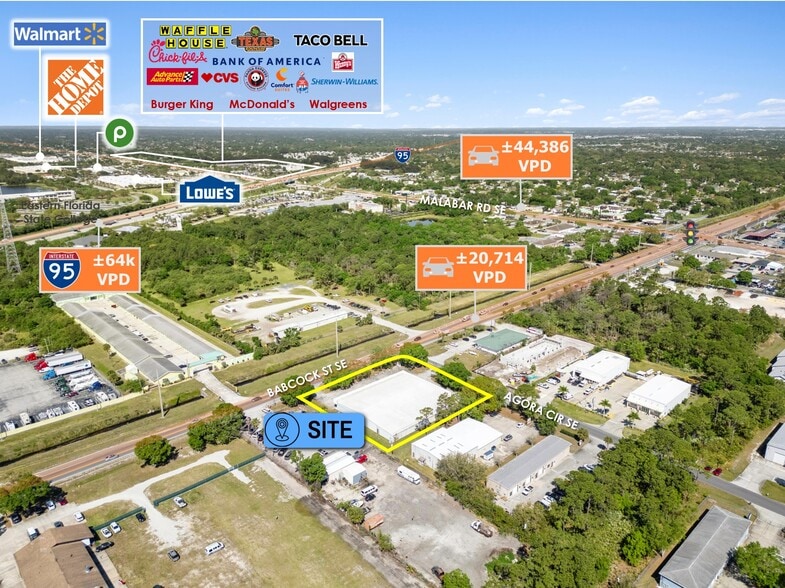 Primary Photo Of 6175 Babcock St SE, Palm Bay Freestanding For Sale