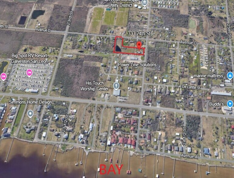 More Photos Of 333 24th St, San Leon Land For Sale