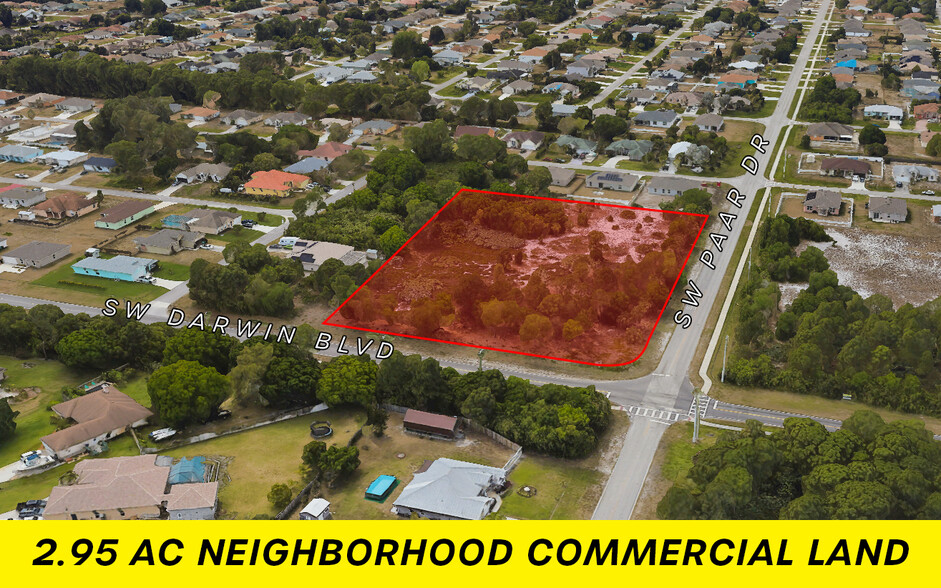 Primary Photo Of SW Darwin Blvd @ SW Paar Dr, Port Saint Lucie Land For Sale