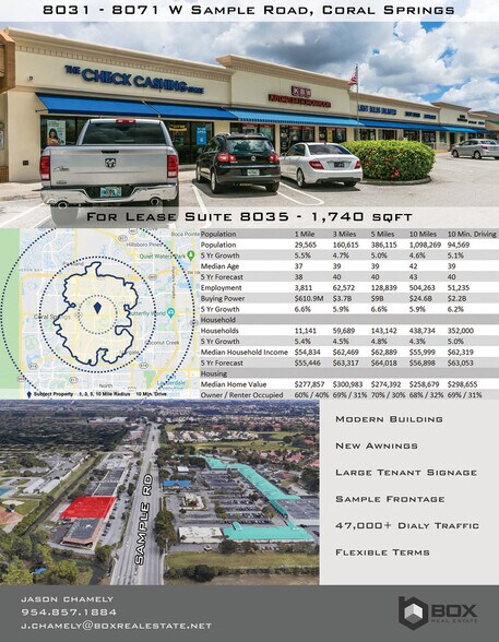 More Photos Of 8031-8041 W Sample Rd, Coral Springs Storefront For Lease