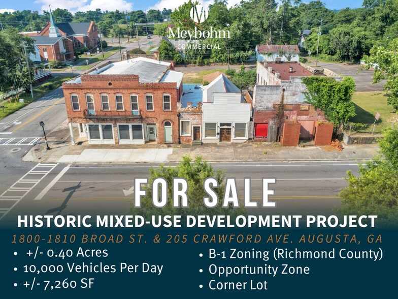 More Photos Of 1800-1810 Broad St, Augusta Storefront Retail Office For Sale