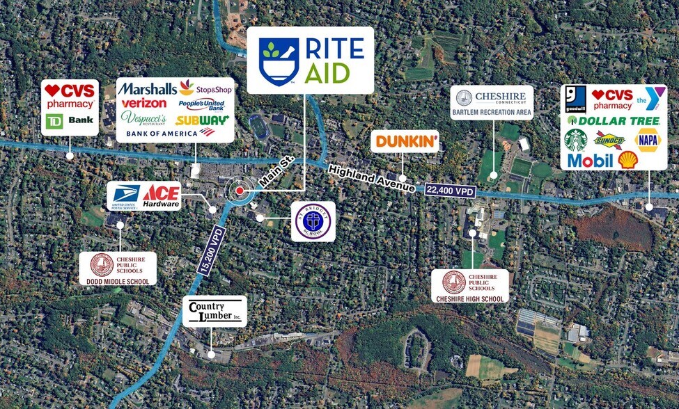 More Photos Of 180 Main St, Cheshire Drugstore For Sale