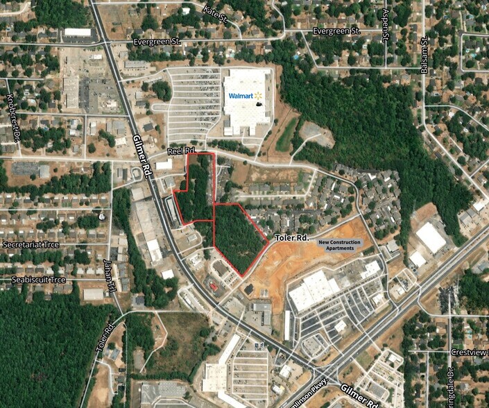 Primary Photo Of 1320 Reel Rd, Longview Land For Sale