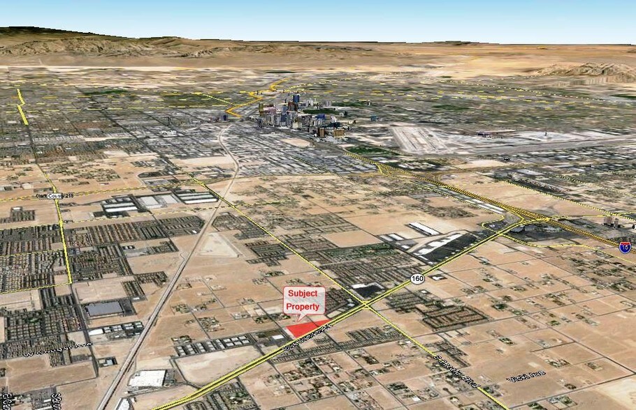 More Photos Of SW Blue Diamond Rd Rd @ Edmond Street, Las Vegas Land For Lease