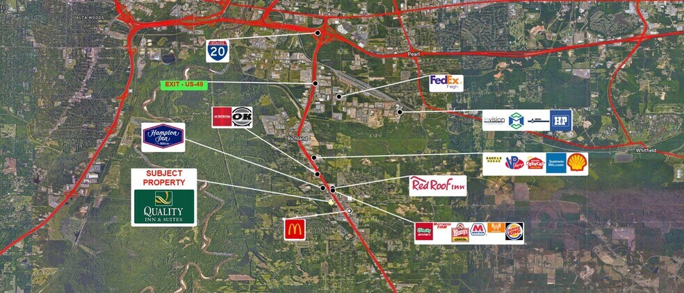 More Photos Of 1035 Highway 49 S, Richland Hotel For Sale