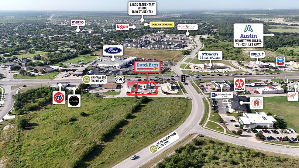More Photos Of 10802 US Highway 290 E, Manor Fast Food For Sale