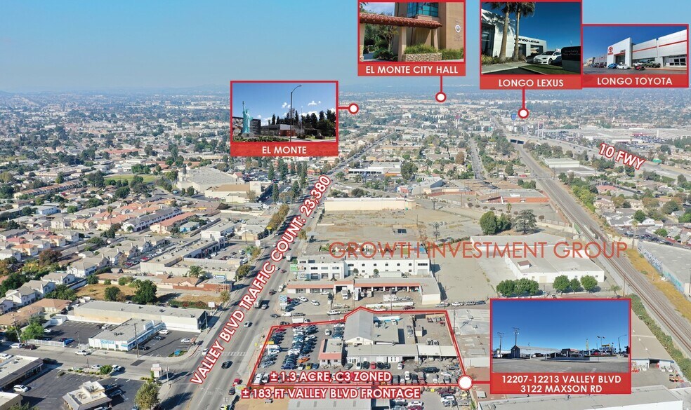 More Photos Of 12213 Valley Blvd, El Monte Auto Dealership For Sale
