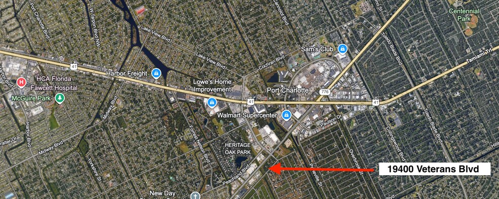 More Photos Of 19400 Veterans Blvd, Port Charlotte Land For Sale