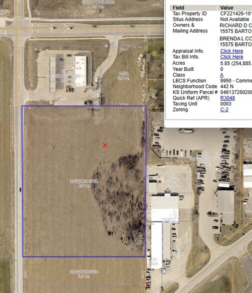 More Photos Of 175th St & Waverly Rd, Gardner Land For Sale