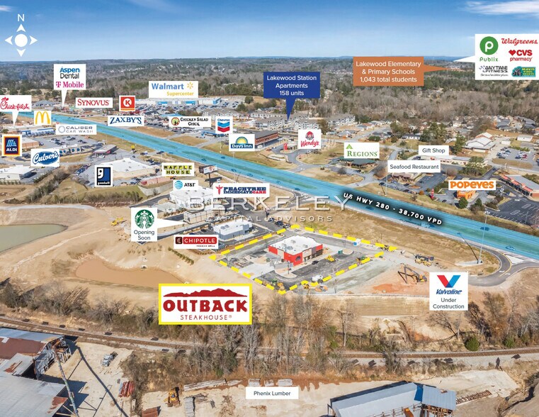 More Photos Of 3531 US-280 Hwy, Phenix City Restaurant For Sale