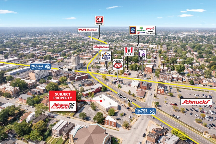 More Photos Of 3510 Gravois Ave, Saint Louis Freestanding For Sale