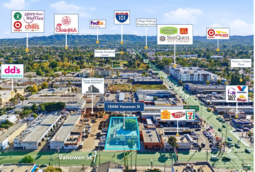 More Photos Of 18446 Vanowen St, Reseda Storefront For Sale