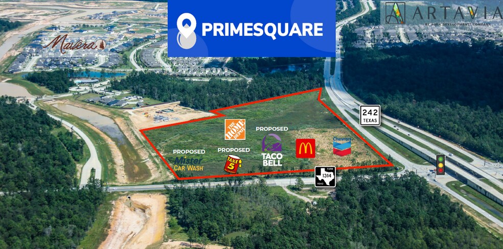 More Photos Of Prime Square - Conroe, Texas, Conroe Land For Lease