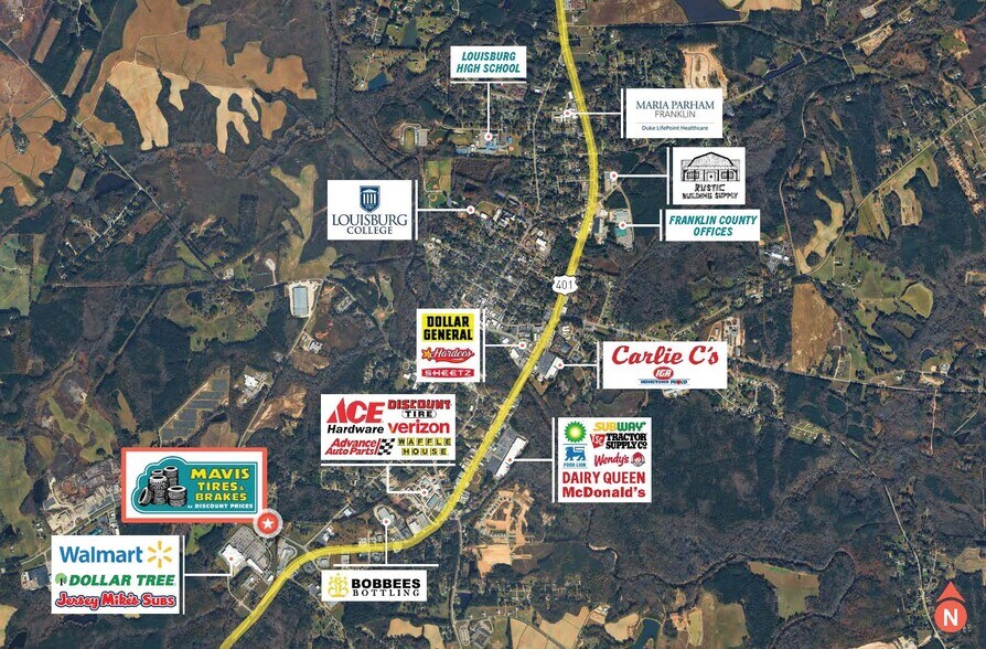 More Photos Of 8521 NC 56 Hwy, Louisburg Auto Repair For Sale