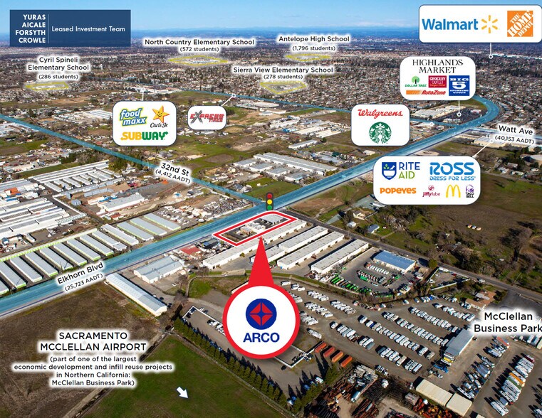 More Photos Of 3140 Elkhorn Blvd, North Highlands Service Station For Sale