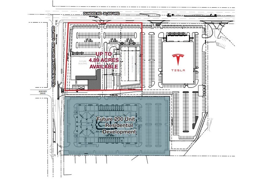 More Photos Of 945 Dundee Rd, Buffalo Grove Land For Lease