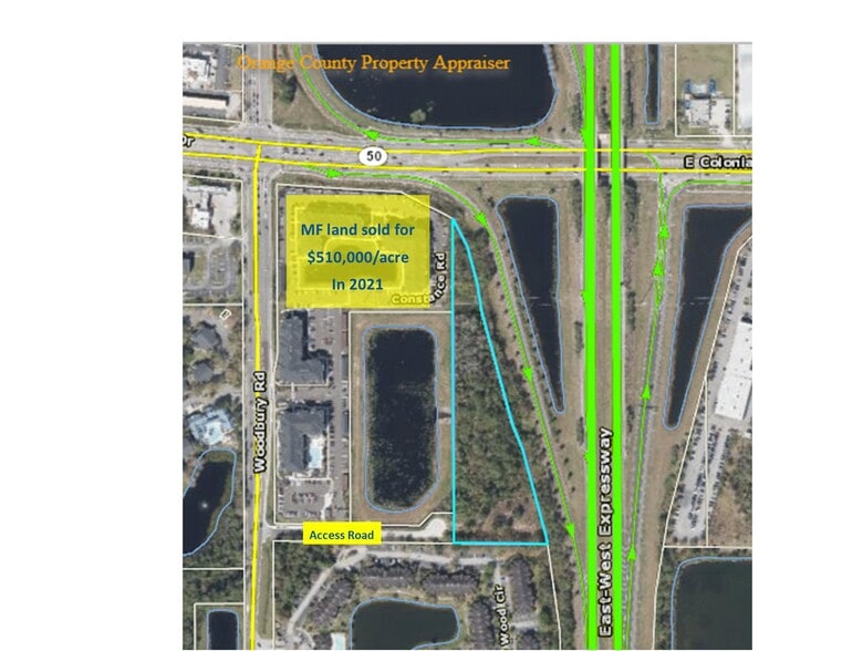 Primary Photo Of 12528 Colonial dr, Orlando Land For Sale