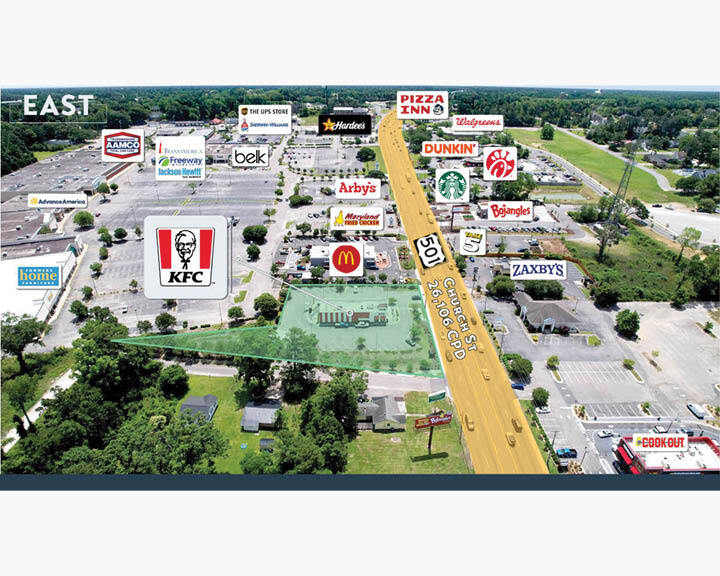 More Photos Of 1626 Church St, Conway Fast Food For Sale