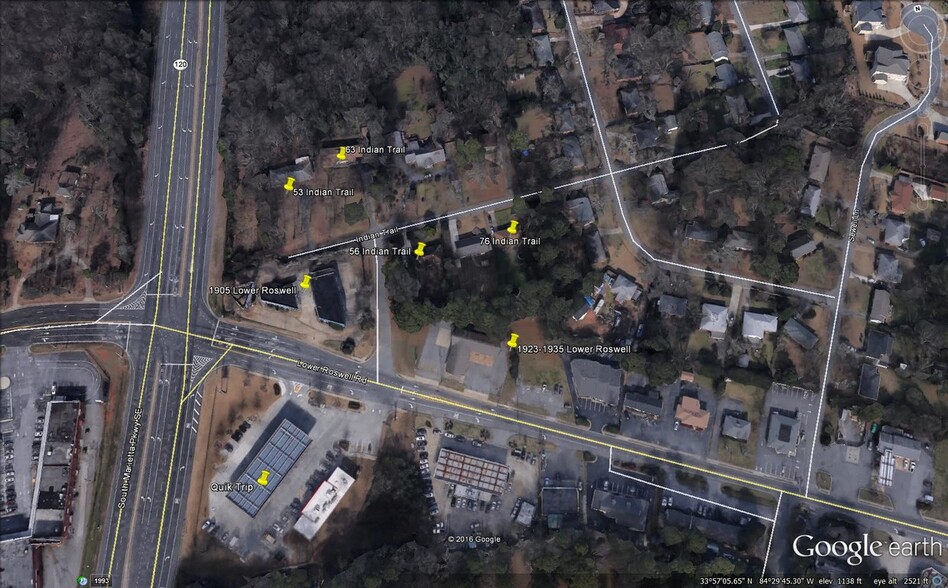 Primary Photo Of 1923 Lower Roswell Rd, Marietta Land For Sale