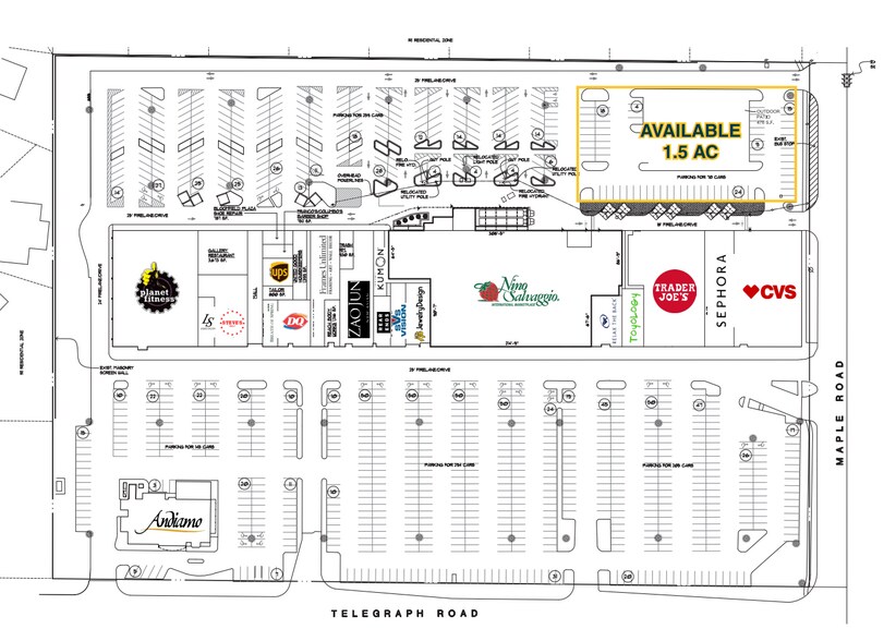 Primary Photo Of 4135 W Maple Rd, Bloomfield Hills Land For Lease