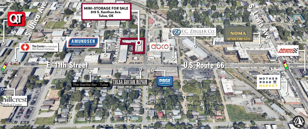 More Photos Of 819 S Xanthus Ave, Tulsa Self Storage For Sale
