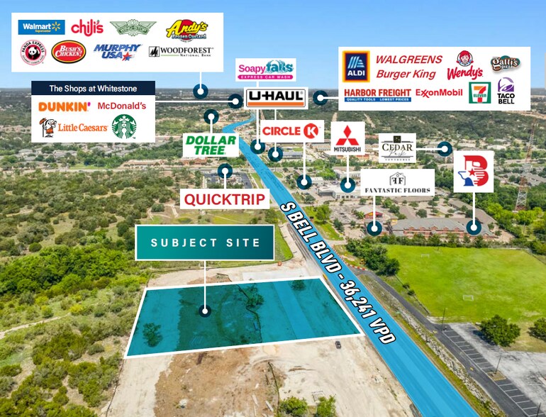Primary Photo Of 977 S Bell Blvd, Cedar Park Land For Sale