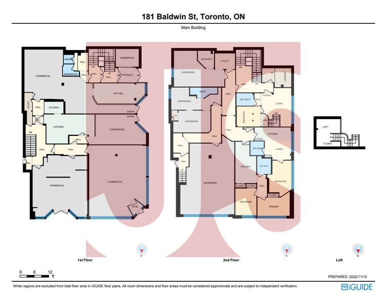 More Photos Of 181 Baldwin St, Toronto Storefront Retail Office For Lease