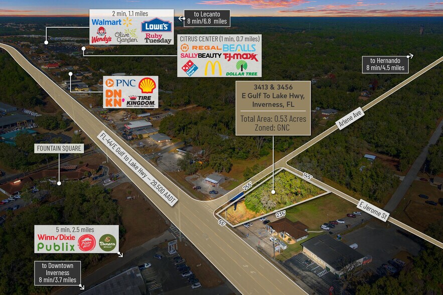 More Photos Of 3413 E Gulf To Lake Hwy, Inverness Land For Sale