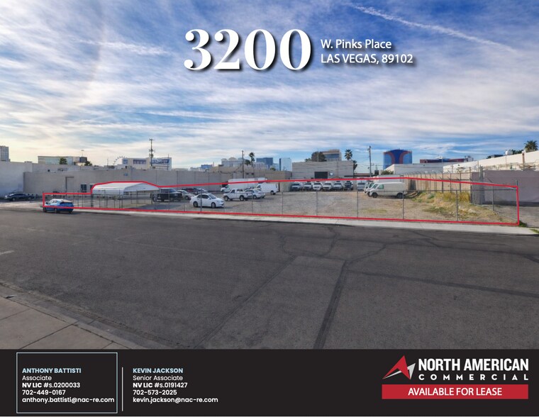 Primary Photo Of 3200 Pinks Pl, Las Vegas Land For Lease