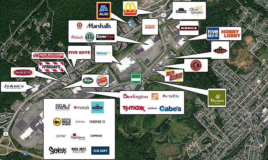 More Photos Of 1001-1035 Commerce Blvd, Dickson City Unknown For Lease