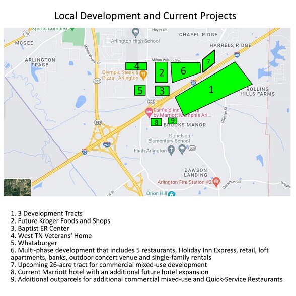 More Photos Of 0 Larry Anderson dr, Arlington Land For Sale